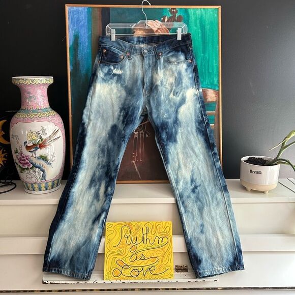 Levi’s 505 REGULAR FIT MEN'S JEANS 32x30 - Picture 15 of 15